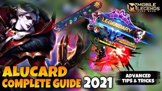 BEGINNERS ALUCARD TUTORIAL! | Alucard Tutorial 2021 | Advanced Tips & Tricks Mobile Legends