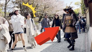 SAMURAI Mannequin Prank in Kyoto Japan #1