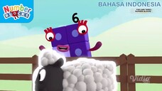 Menghitung Domba [S2E08] | Numberblocks (Bahasa Indonesia)