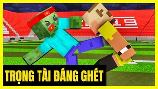 [ Lớp Học Quái Vật ] ÔNG TRỌNG TÀI ĐÁNG GHÉT | Minecraft Animation