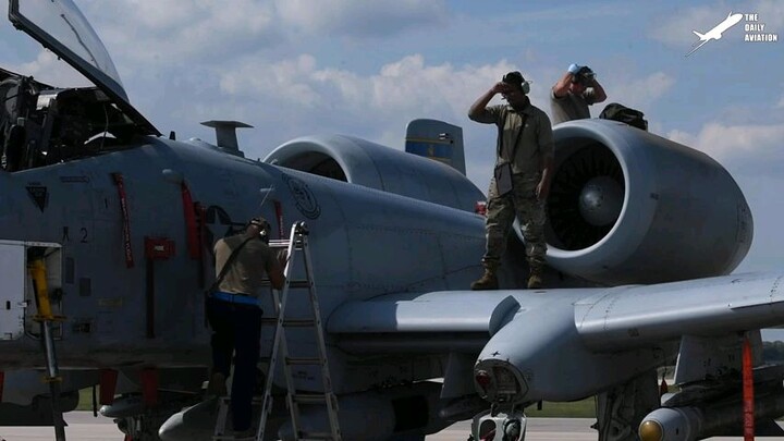 US most feared aircraft A-10