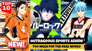 10 Outrageous Sports Anime That Are Too Much For The Real World