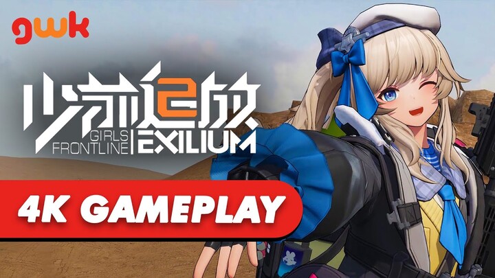 Gameplay TERBARU Girls' Frontline 2: Exilium! - 10 Menit 4K Gameplay