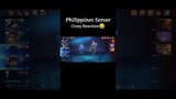 Philippines Server Crazy Reaction🤣 | Mobile Legends #lesley #mlbb