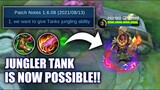 TANKS CAN NOW JUNGLE IN NEW UPDATE! | MOBILE LEGENDS