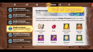 Call of Dragons | Gacha Hero Madeline 100pulls Part 1
