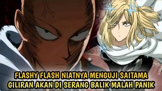 FLASHY FLASH PANIK KETIKA AKAN DIPUKUL SAITAMA DAN MEMINTA UNTUK MENGHENTIKANNYA | MANGA OPM 115