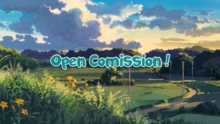 🍓┊,, Open Comission Intro , Banner , Simple Edit , Oc Gacha Club // Check Desk For More —