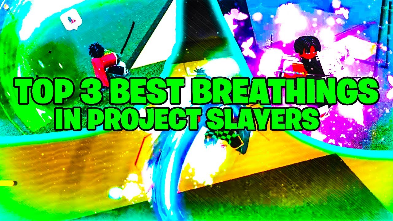 Roblox Project Slayers All Breathing Styles Showcase! 