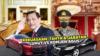 Dibentak Hingga Diancam Dicopot Luhut! Inilah 7 perbandingan Karir dan Kekayaan Luhut vs Komjen Agus