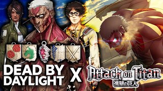 Dead By Daylight x Attack On Titan New Information! - DBD x AOT Crossover Skins, Charms & more!