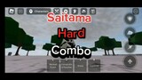 Saitama Hard Combo🤯😮 | Strongest battlegrounds