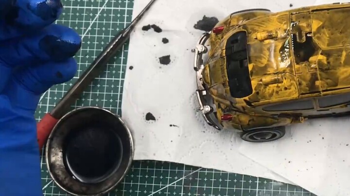 CE's simple tutorial on how to make old things with Bumblebee pen painting. Even beginners can do it