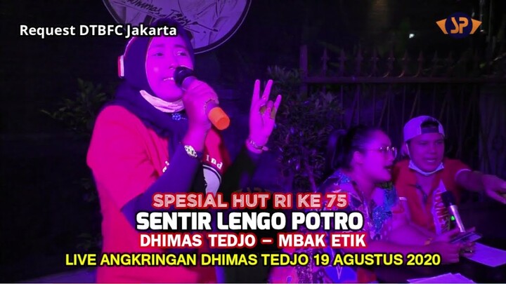 SENTIR LENGO POTRO -  DTBFC ETIK (KKT EDISI KE 4) LIVE ANGKRINGAN DHIMAS TEDJO 19 AGUSTUS 2020