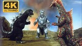 [Restorasi 4K] Godzilla vs. Mechagodzilla & Titan Water Dragon, Pertarungan Seru Serangan Balik Mech