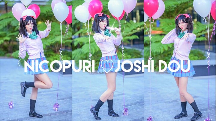 (Dance Cover) Nicopuri-Joshi Dou  (Tea Cosplay)