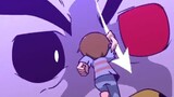【Animasi Undertale】 Angin menderu! Tapi kamu dipukuli oleh Undyne! (Penulis: 波波がえる)