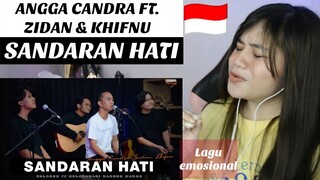 FILIPINA REAKSI I SANDARAN HATI - ANGGA CANDRA FT. ZIDAN & KHIFNU