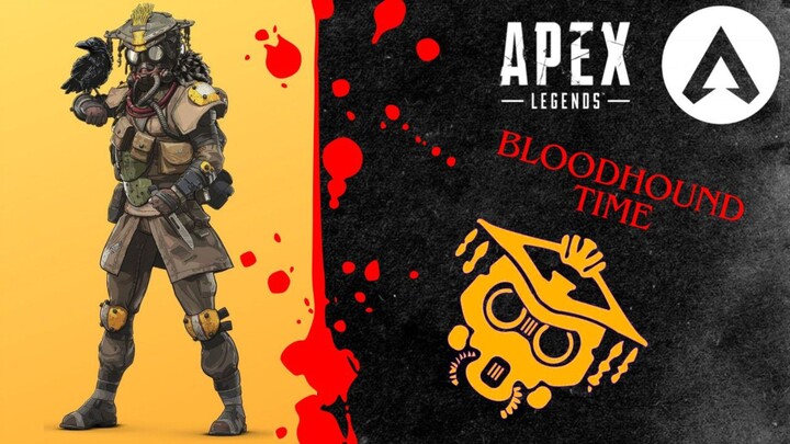 Bloodhound Searching Enemies Apex Legends - Full Squad Absurd