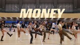 LISA - MONEY Routine Cover on Basketball Court