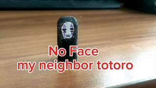 No face ( my Neighbor totoro ) dari stik es