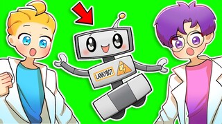 HOW LANKYBOT MET LANKYBOX! (CRAZY ANIMATED ORIGIN STORY!)