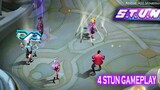 4 STUN SKIN GAMEPLAY Mobile Legends