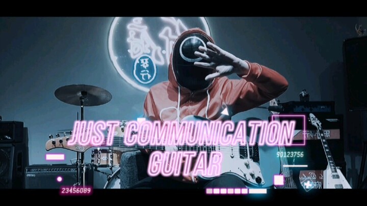 [Music]Covering <Just communication> with electric guitar