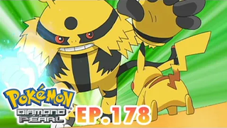 Pokémon Diamond and Pearl EP178 ศึกกระแสไฟฟ้า ชิงเหรียญตราเหรียญสุดท้าย Pokémon Thailand