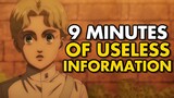 9 Minutes of Useless Information About Attack on Titan
