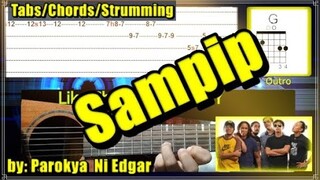 Sampip By Parokya ni Edgar | Guitar Tutorial |  Chords & Solo