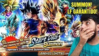 SUMMON DE LF GARANTIDO! DRAGON BALL LEGENDS