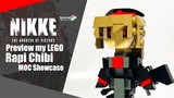 Preview my LEGO Rapi Chibi from GODDESS OF VICTORY: NIKKE | Somchai Ud