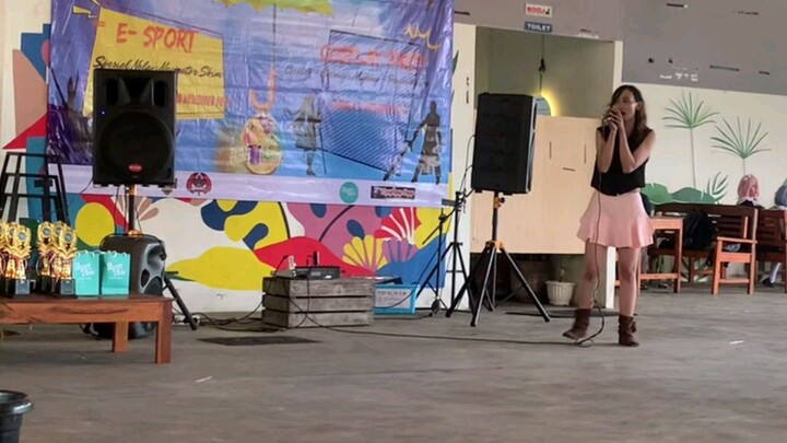 Kizuna no Kiseki cover | Fumiko Perform di Event November Rain Bento Kopi Pekalongan..hihi #JPOPENT