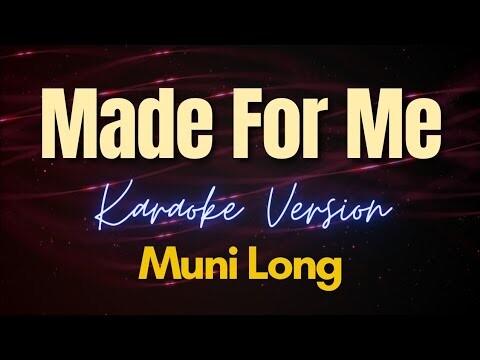 Made For Me - Muni Long (Karaoke)