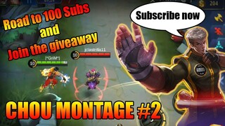 CHOU MONTAGE 02 | MLBB | SKINGIVEAWAY