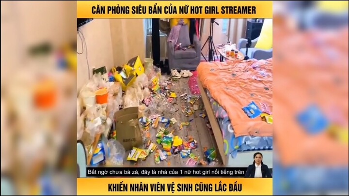 Căn Phòng Siêu Bẩn Của Nữ Hot Girl Streamer