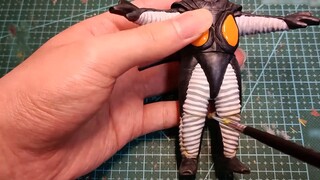 [Super simple repainting tutorial that anyone can learn] Bandai Jetton 500 soft glue repainting proc