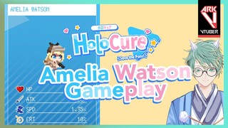 [HOLOCURE] Amelia Watson Gameplay stage mode CLEAR!