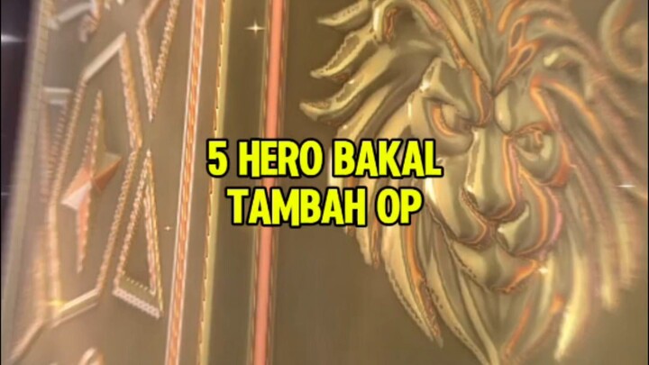 Yg terakhir siap bikin ngesot semua Hero tank🤩#MLBB #mobilelegends #updatemlbb