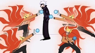 鸣人VS五条悟