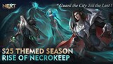 Playing Mobile legends New THEMED Season RISE OF NECROKEEP
