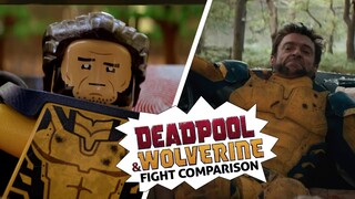 Deadpool and Wolverine Honda Fight ... in LEGO [Blender]