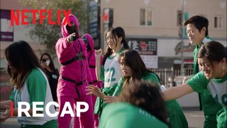 Squid Game Pop-Up | Recap | Netflix