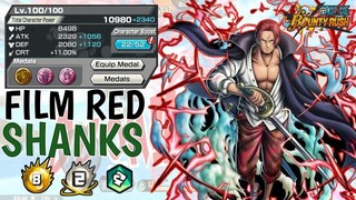 SHANKS FILM RED GAMEPLAY _ ONE PIECE BOUNTY RUSH _ OPBR