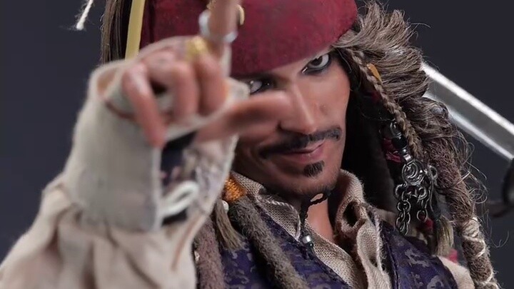 Selesai! Saya memainkannya secara nyata, HotToys DX39 Captain Jack rilis pertama