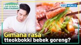 [IND/ENG] Tteokbokki dengan topping bebek goreng? | Fun-Staurant | KBS WORLD TV 240506