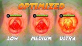 Optimized Darth Vader Skin in Different Graphics Settings | MLBB Comparison