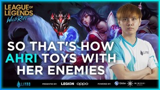 Wild Rift: So That's How Ahri Toys with Her Enemies | LYB Exosen | Liyab Esports