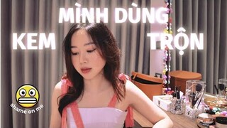 CÁCH PHỤC HỒI DA DẦU NHẠY CẢM DO KEM TRỘN | NHANH VÀ HIỆU QUẢ | Mình dùng kem trộn | Jolin Sydney